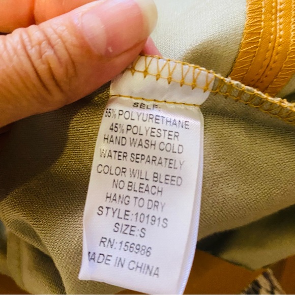 Idem Ditto NWT  "Faux Leather Wrap Mini Skirt" - Picture 9 of 9